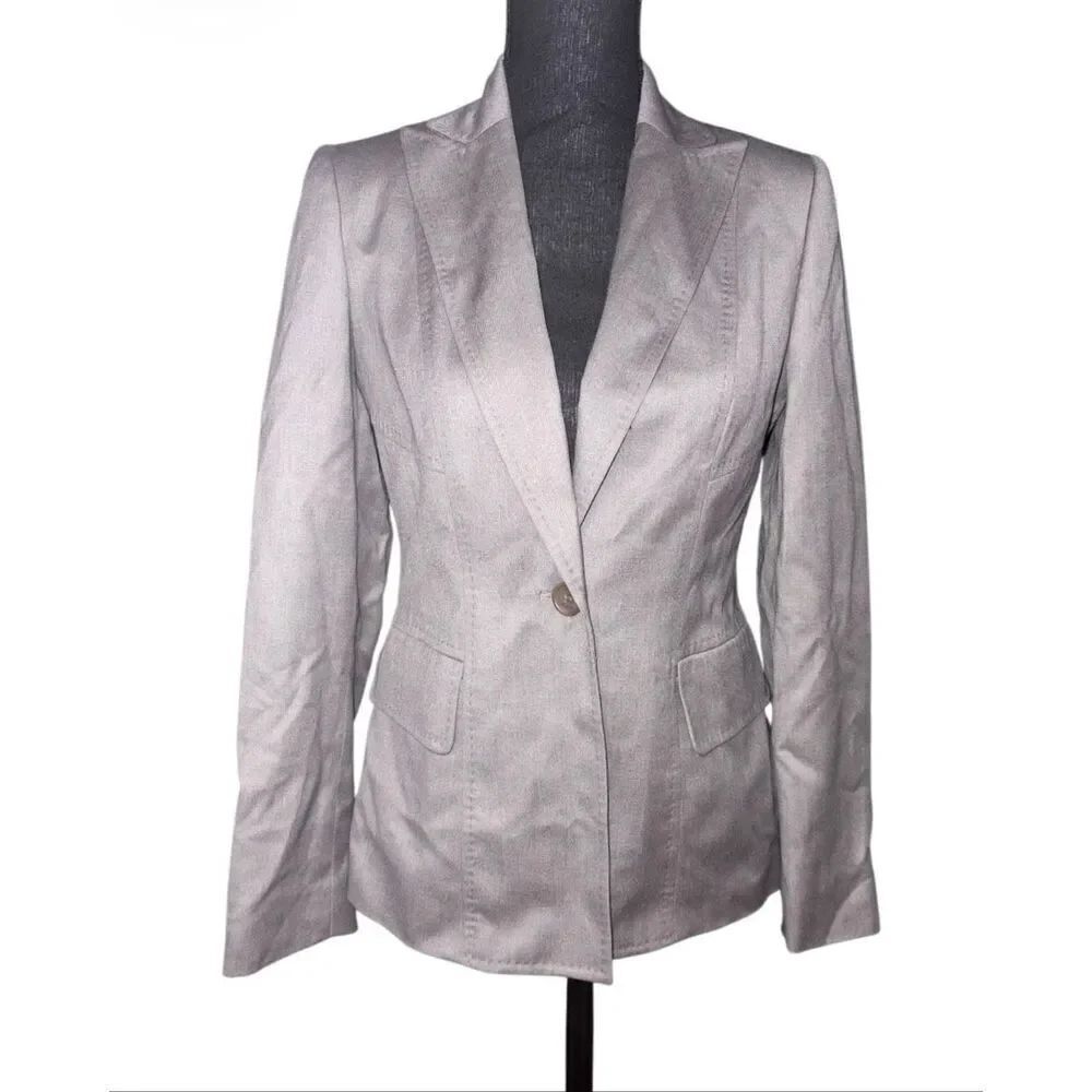 Anne Klein One Button Blazer
